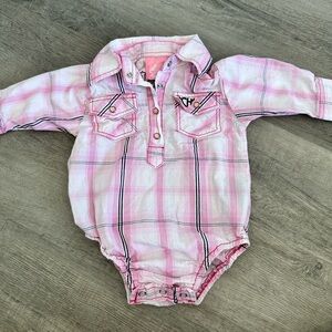 Cowgirl Hardware Western Onsie | EUC 6 months